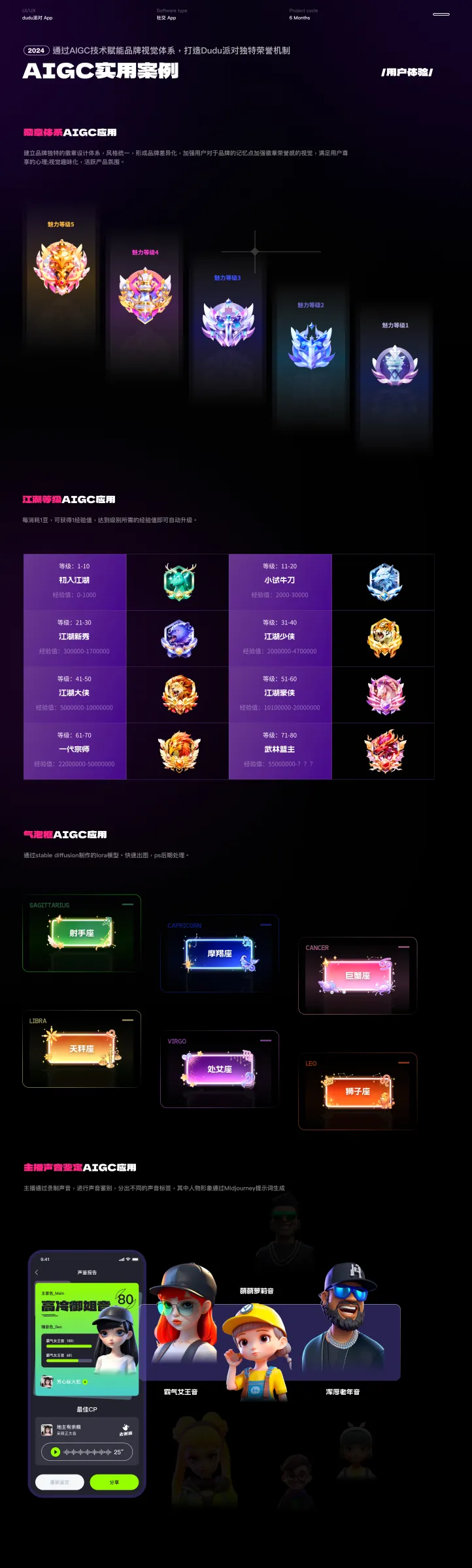 DUDU 派对 AIGC 实用案例